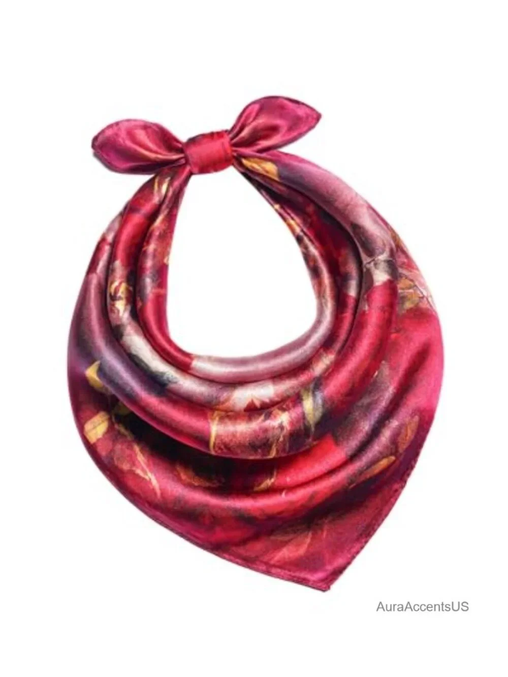 100% Mulberry Silk Lightweight Square Neck Scarf Headscarf Neckerchief